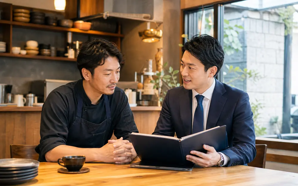 店舗経営の引継ぎ相談のイメージ