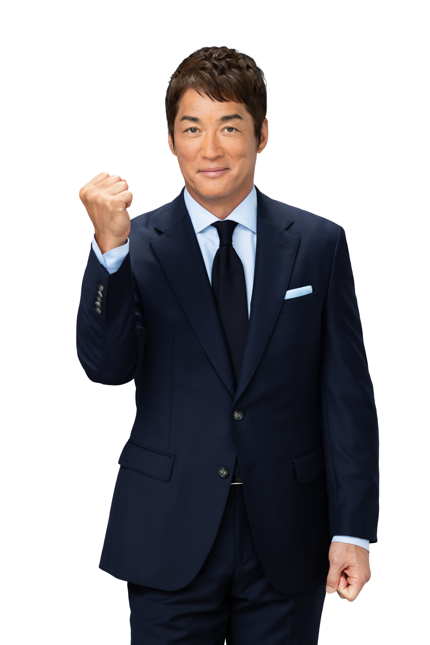 当サイトのキービジュアルに配置した長嶋一茂さん