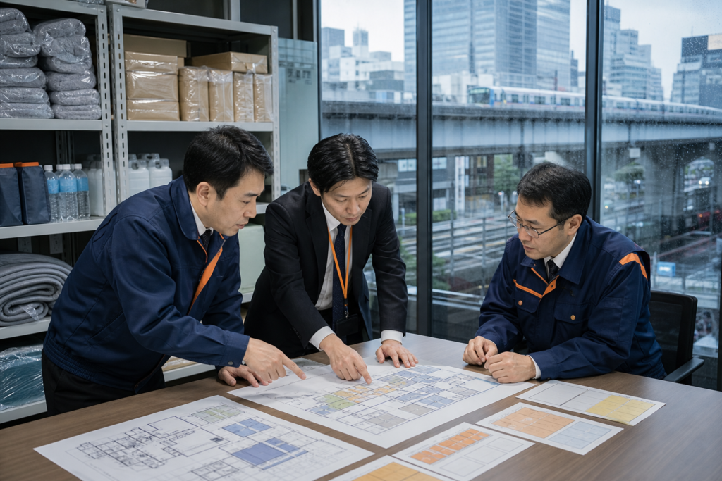 新橋駅周辺のM&Aで帰宅困難者対策と72時間BCPを引き継ぐ防災担当者